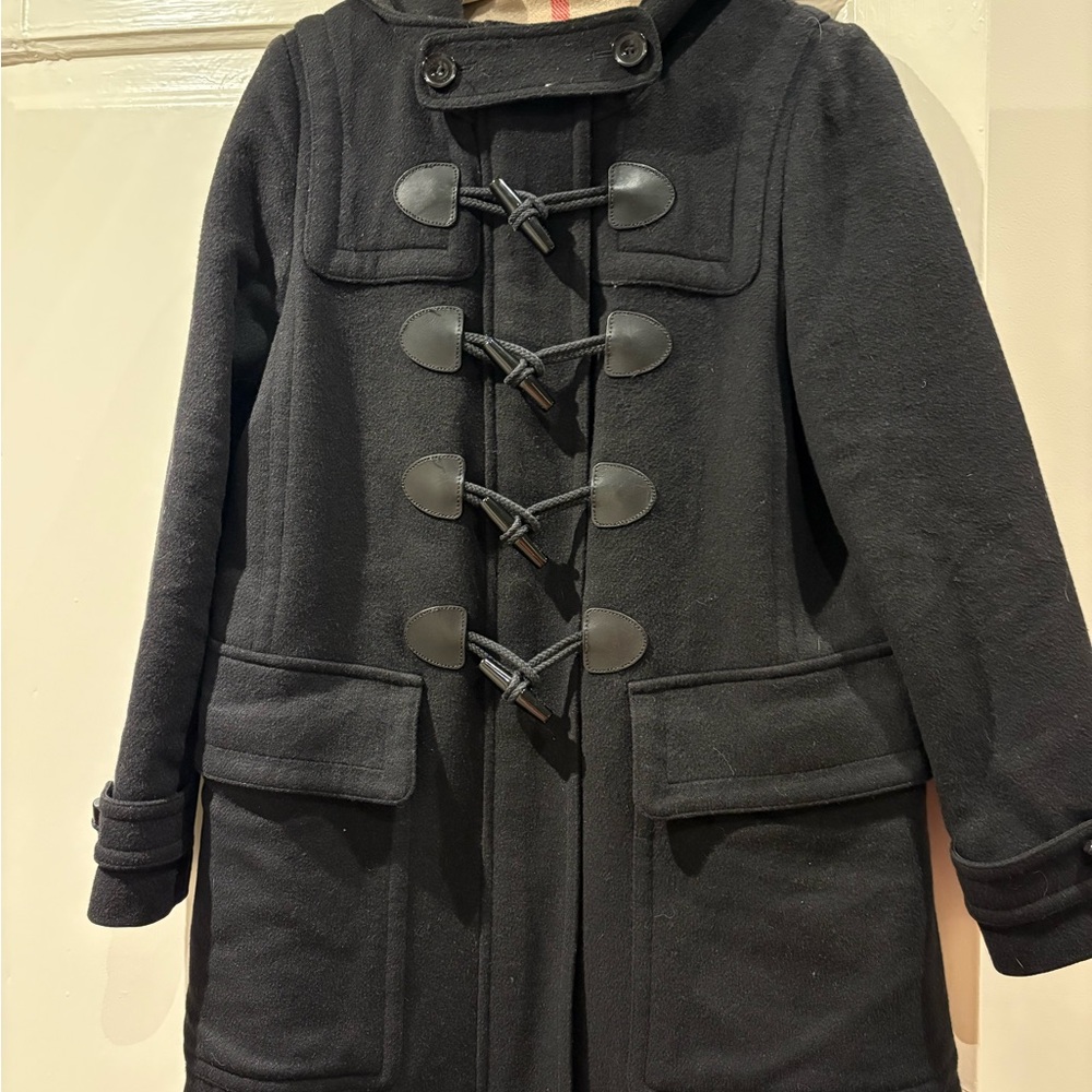 Burberry Brit Pea Coat with Toggles - size 6
